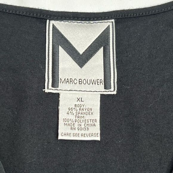 Marc Bouwer black sleeveless dress size L - Picture 12 of 13